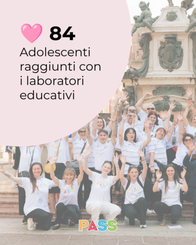 fondazione pass compie 4 anni - adolescenti -adulti significati